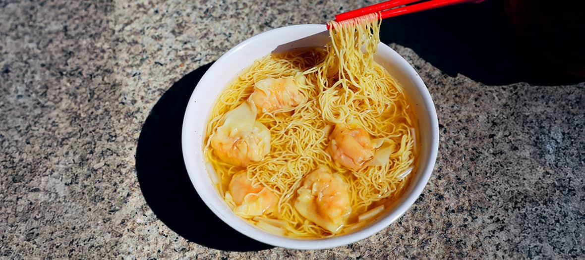 Une soupe wonton pour se croire à Hong Kong